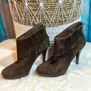 Steve Madden brown stiletto booties